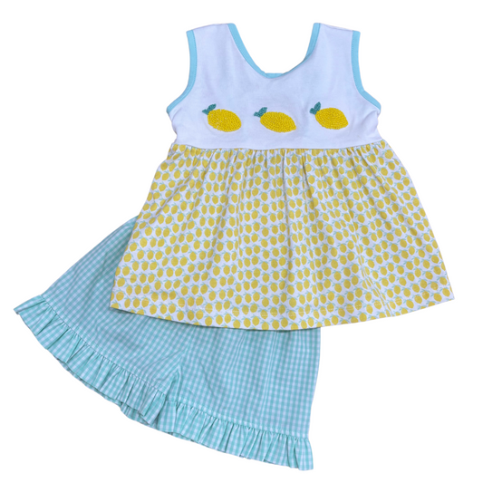 Lemon Love Short Set