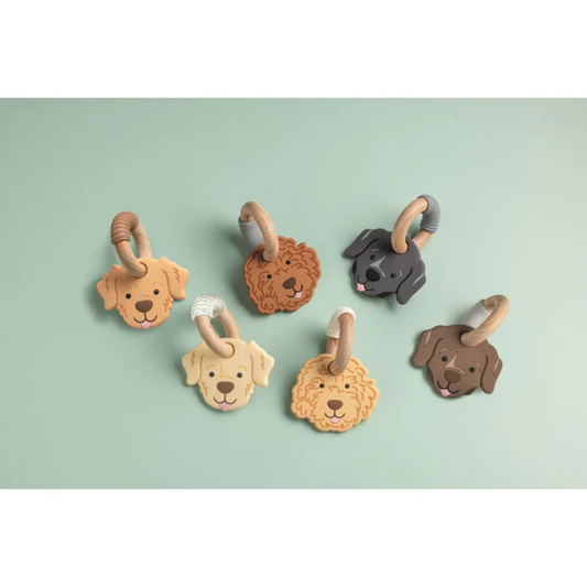 Puppy Silicone Teething Ring