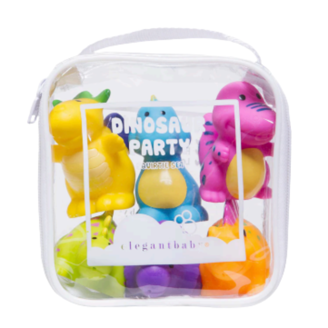 Dinosaur Party Squirtie Bath Toys