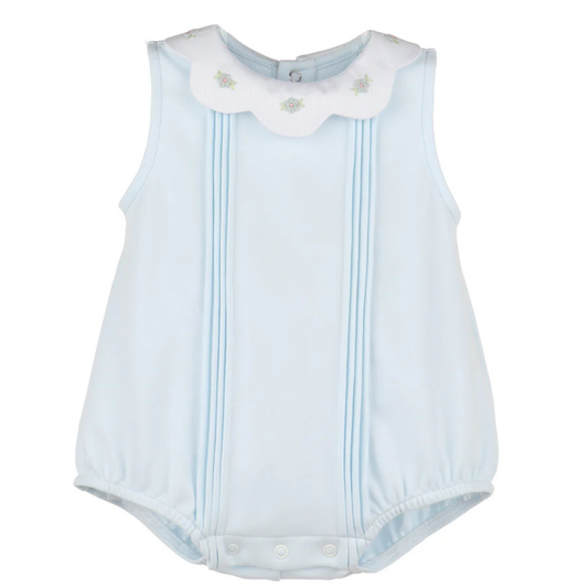 Blue Summer Home Scallop Bubble