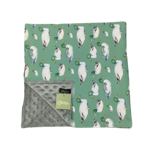 Green Mallard Blanket