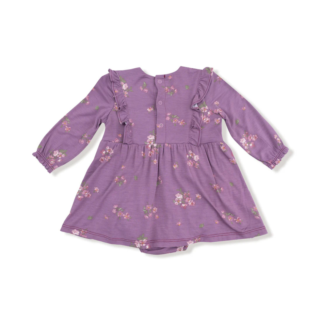 Woodsorrel L/S Ruffle Bubble w/ Skirt