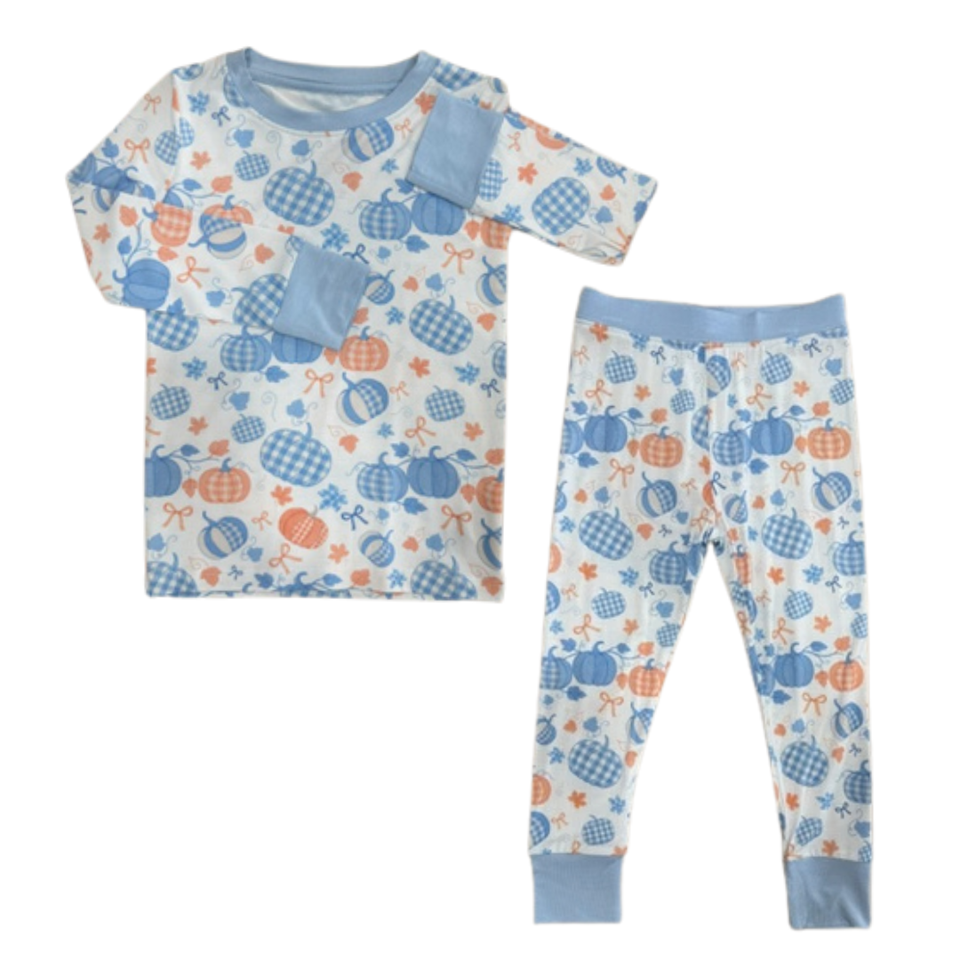 Gingham Harvest L/S Loungewear Set