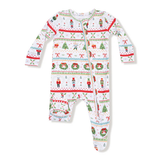 Nutcracker Fair Isle Footie