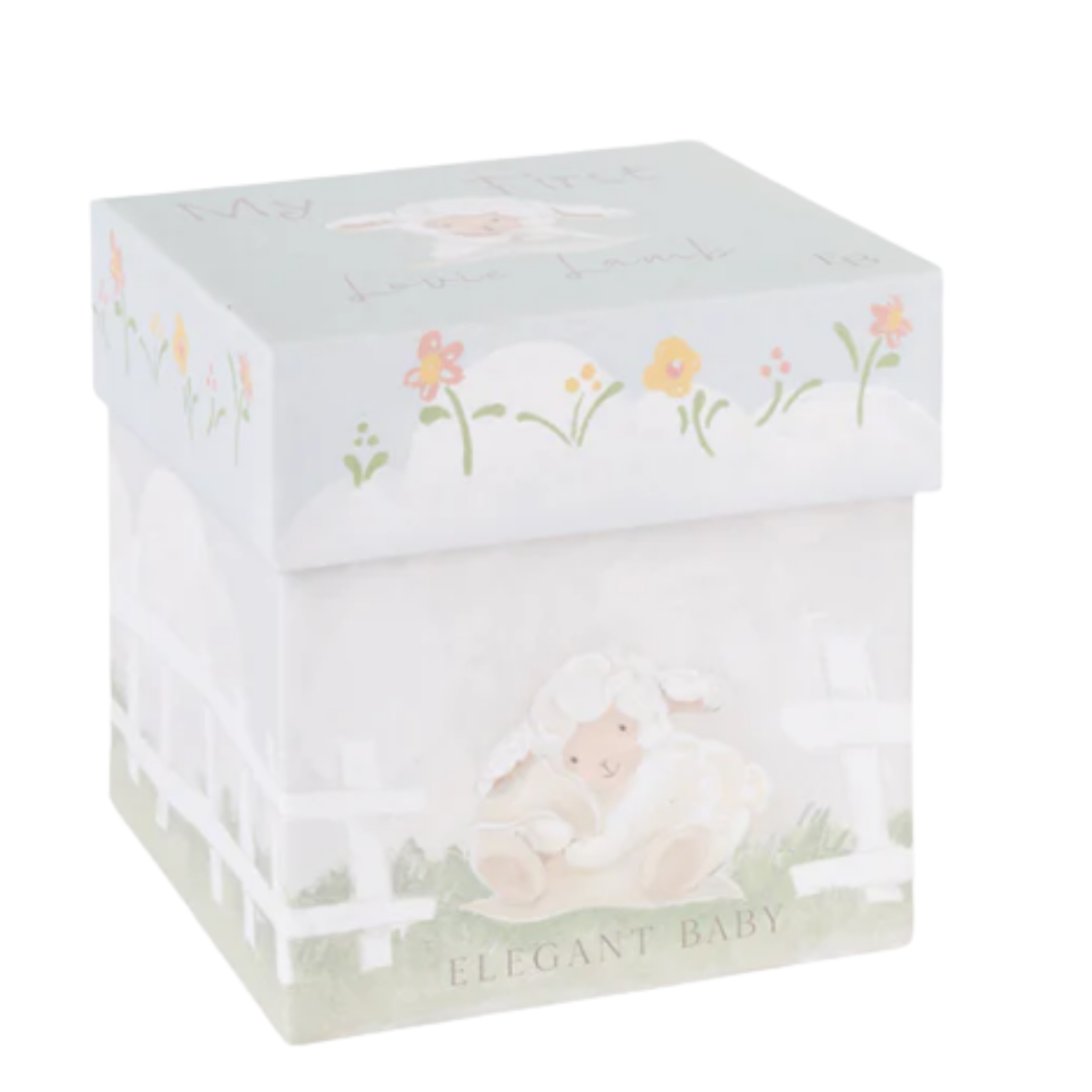 Cream Lovie Lamb Blankie