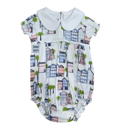 Rainbow Row Pleated Bubble