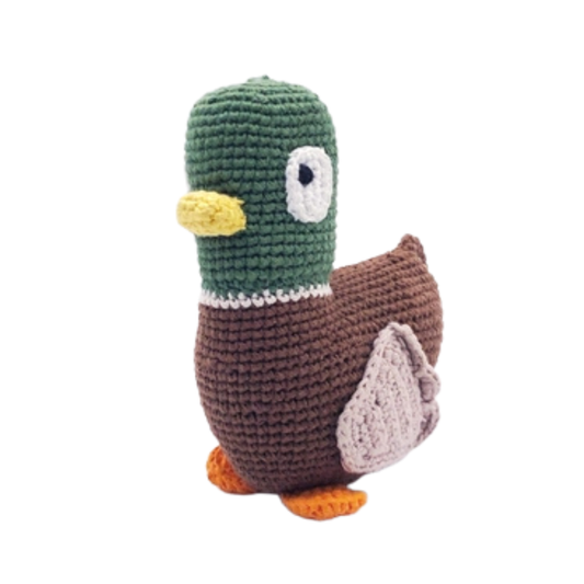 Mallard Duck Crochet Plush