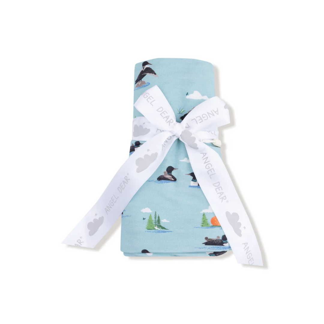 Loons Swaddle Blanket