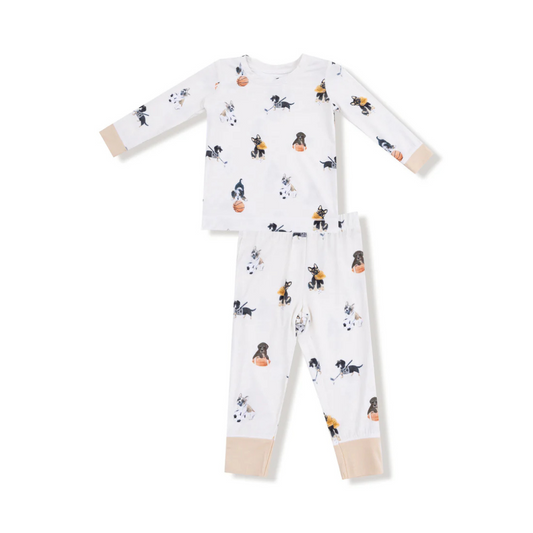 Sporty Puppies L/S Loungewear Set