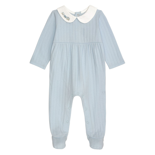 Blue Layette Train Sleeper