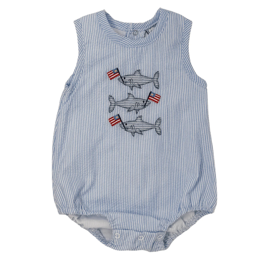 Patriotic Sharks Bubble