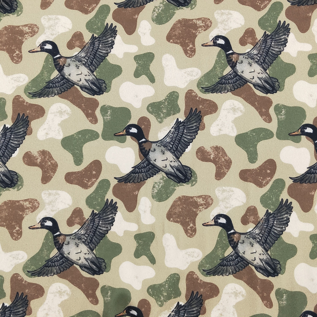 Duck Camo Baby Knotted Gown