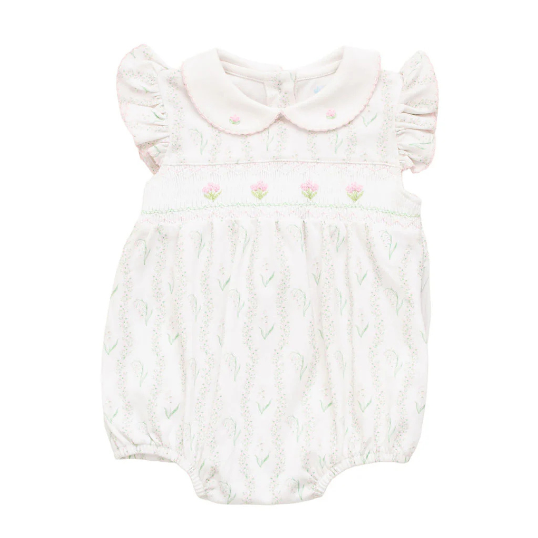 Sweet Pea Flutter Sleeve Bubble