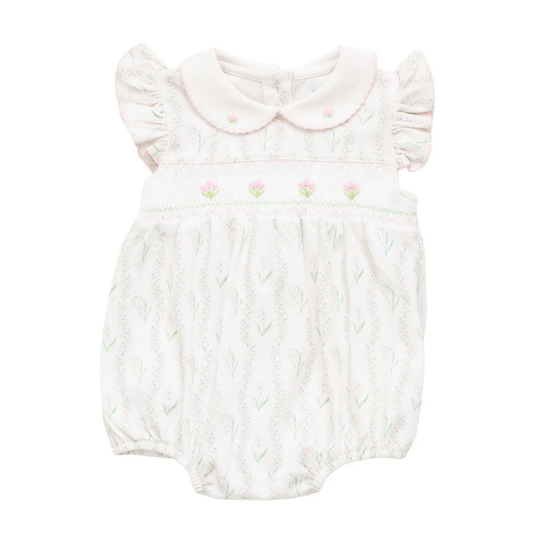 Sweet Pea Flutter Sleeve Bubble