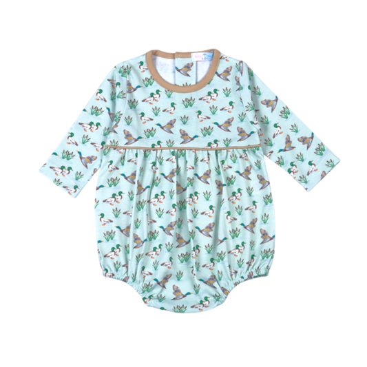 Mallard Ducks Boy Bubble