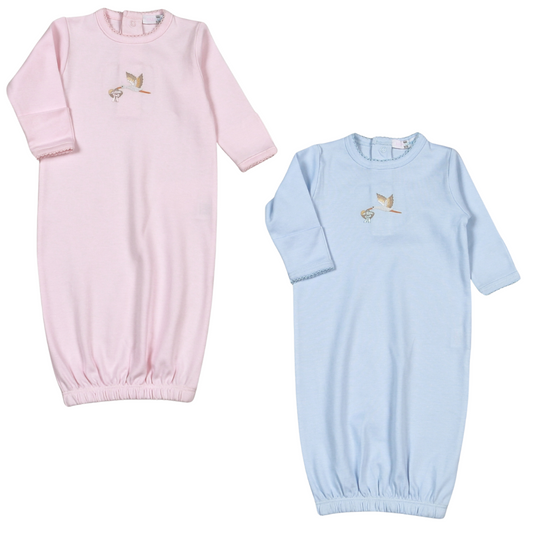 Welcome Baby Hand Embroidered Gowns