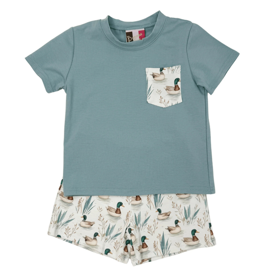 Feathered Friends Short Set