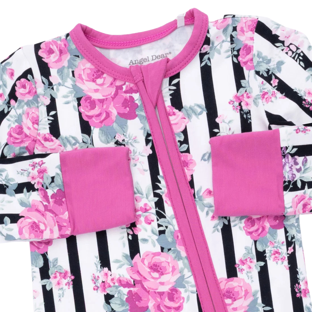 Cabbage Rose Stripe Convertible Zippy