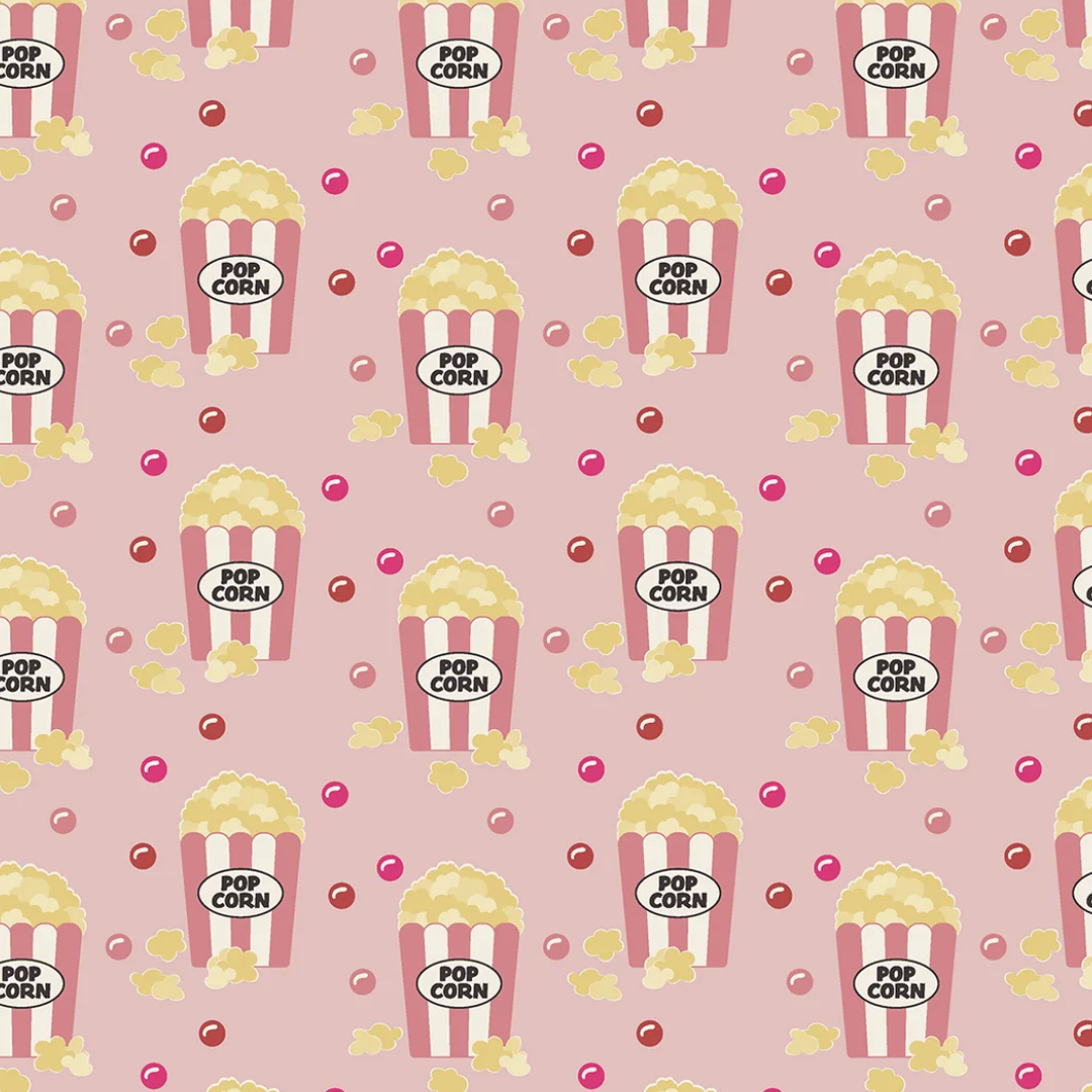 Baby Rose Movie Night Ruffle Footie