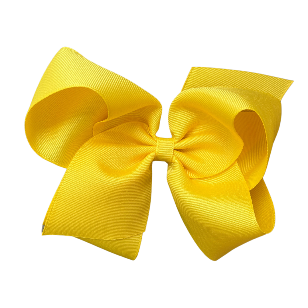 King Solid Grosgrain Wee Ones Bows