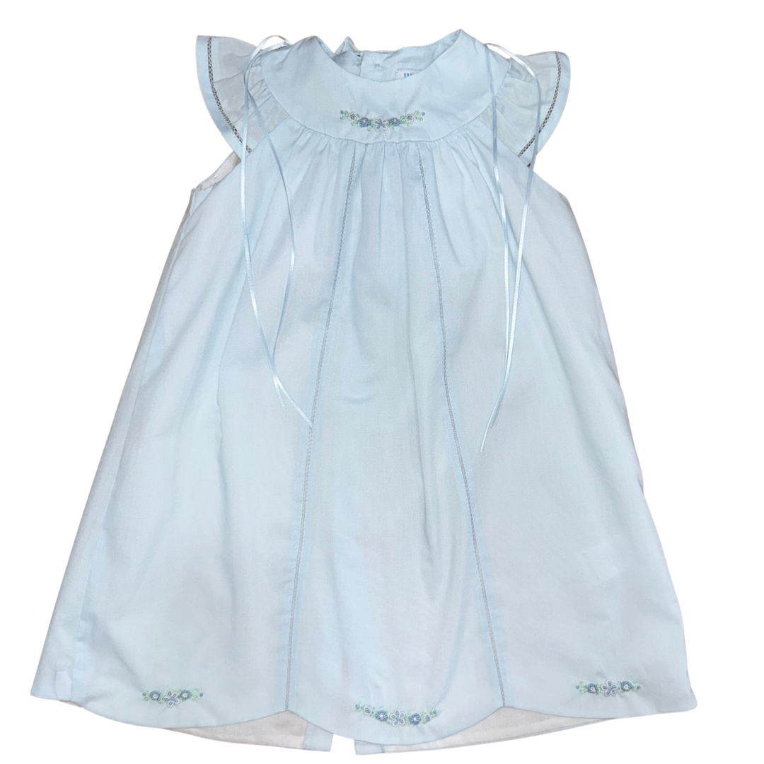 Blue Waves Faldon Dress