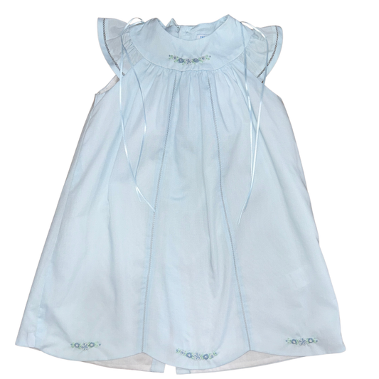 Blue Waves Faldon Dress