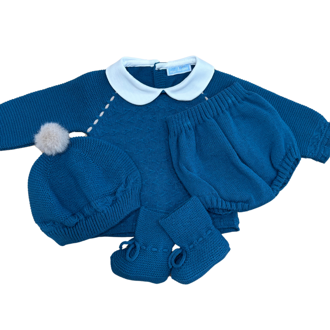 Knitted 4pc Boy Set