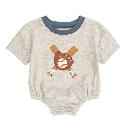 Grey Baseball Tshirt Bubble