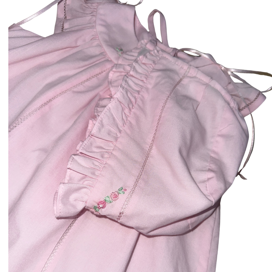 Pink Waves Faldon Dress