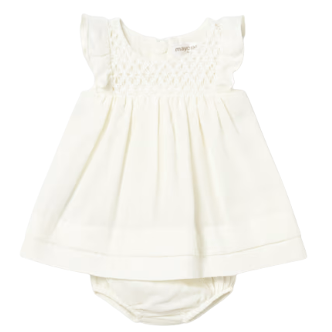 Ivory Crochet Dress