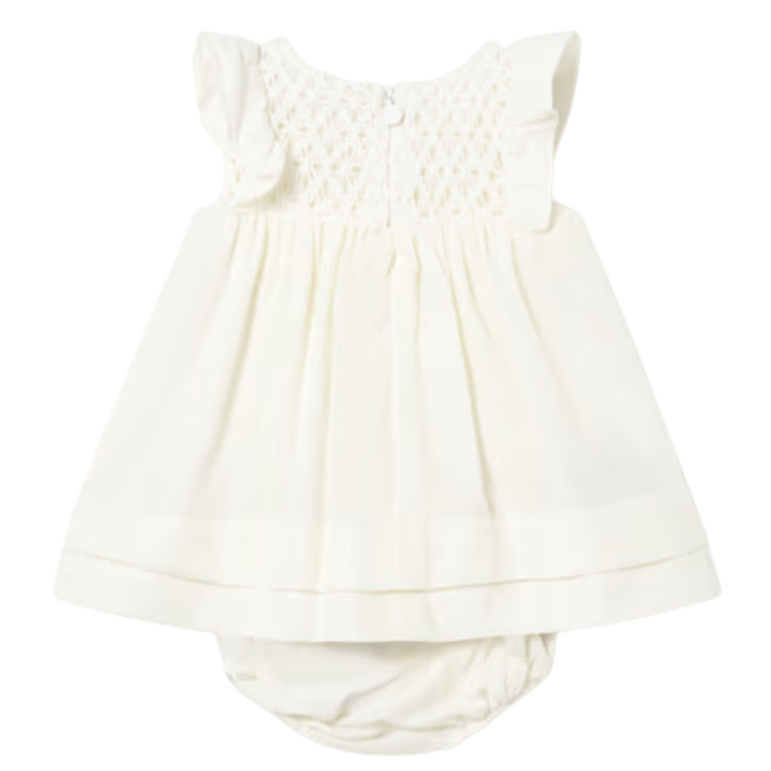 Ivory Crochet Dress