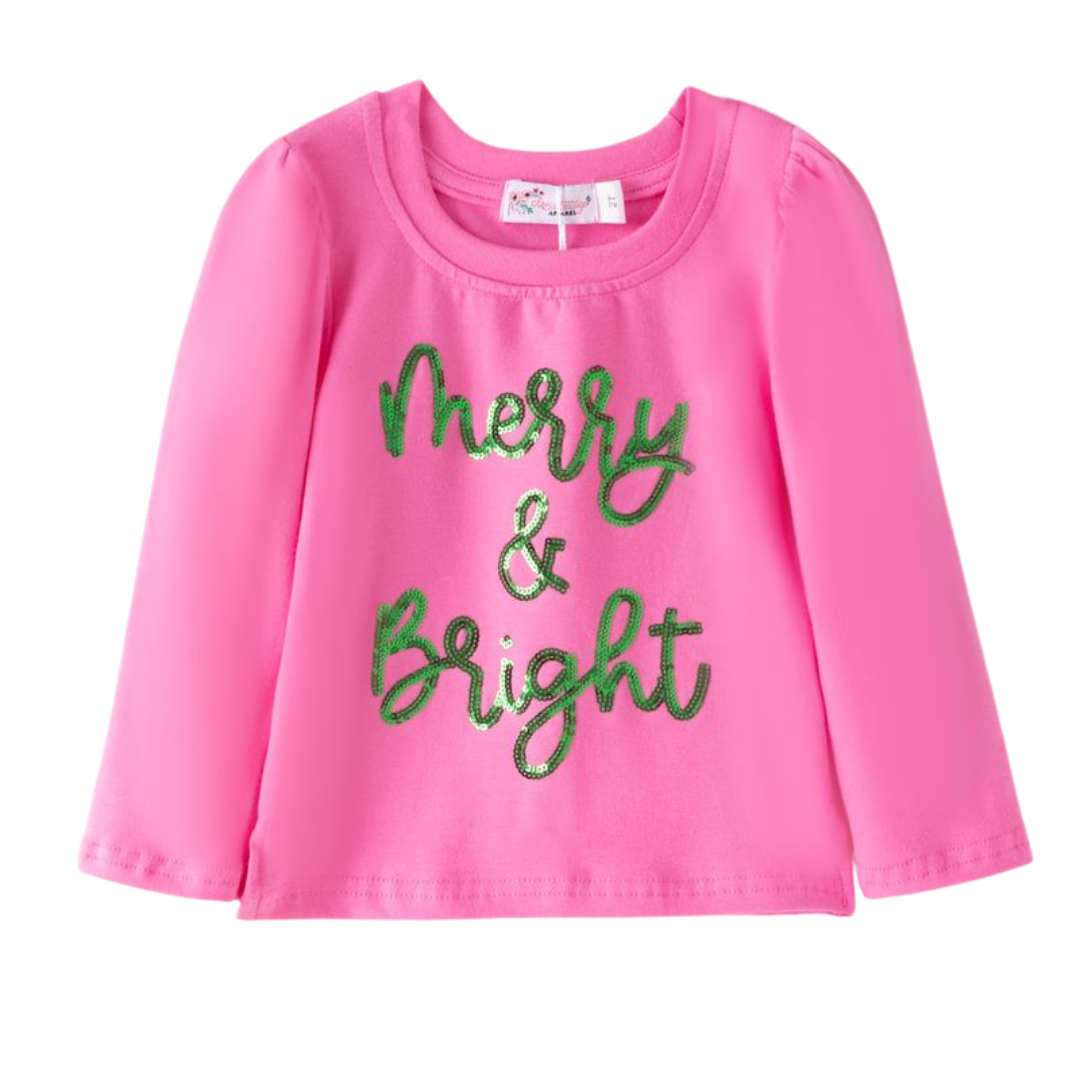 Merry & Bright Sequin Shirt