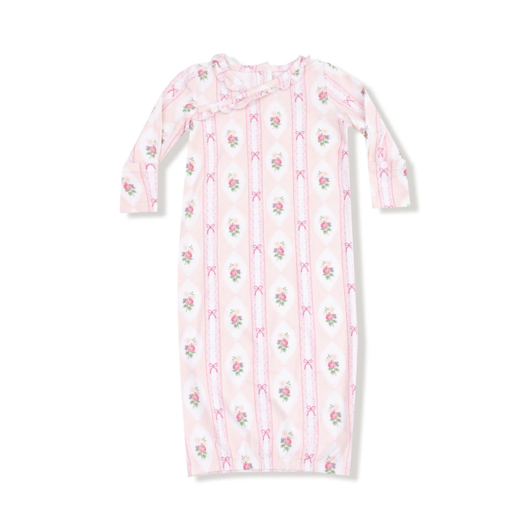 Ogee Lace Floral Kimono Gown