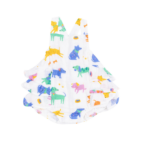 Good Dog Club Ruffle Sunsuit