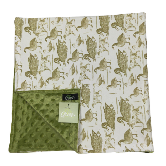 Olive Duck Hunt Blanket
