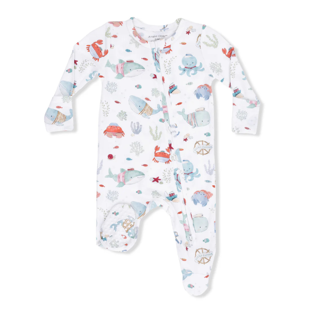 Sailor Sea Creatures Footie