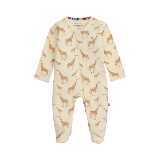 Cream Jolie Giraffe Footie