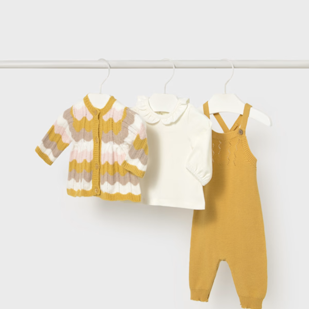 Fall Chevron 3pc Knit Set
