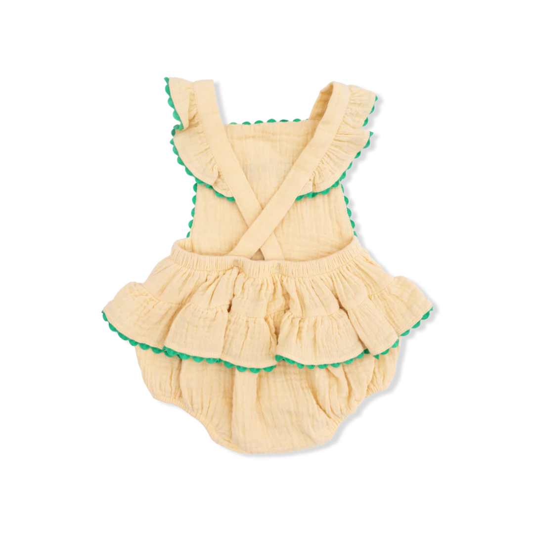 Golf Ric Rac Ruffle Sunsuit