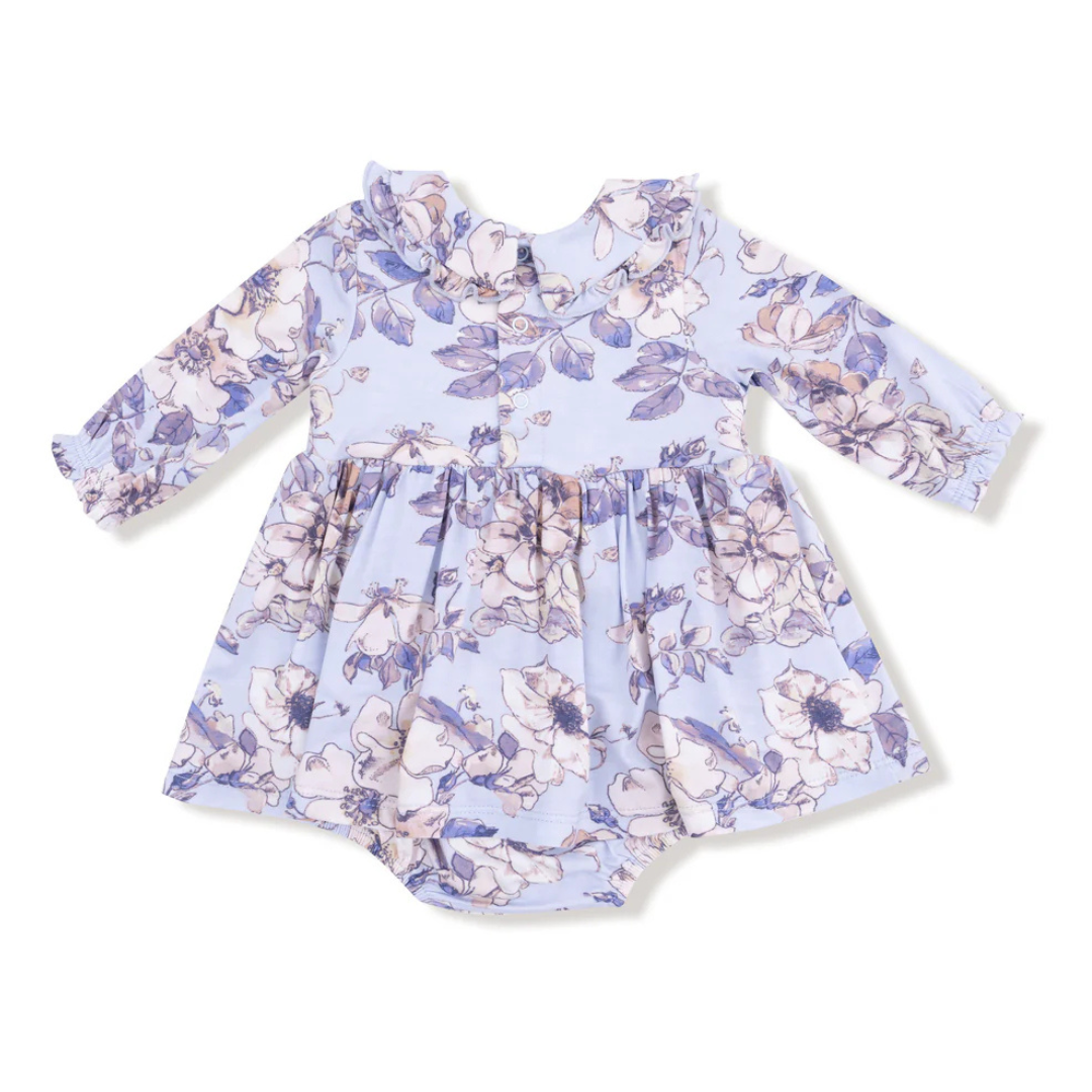 Woodrose-Peri L/S Bubble w/ Skirt
