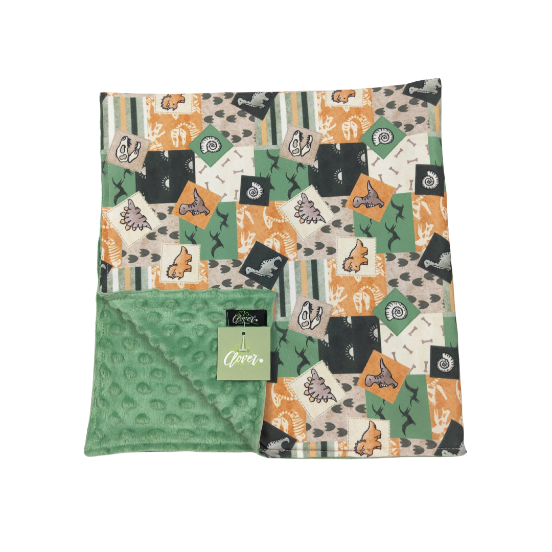 Jurassic Patchwork Blanket