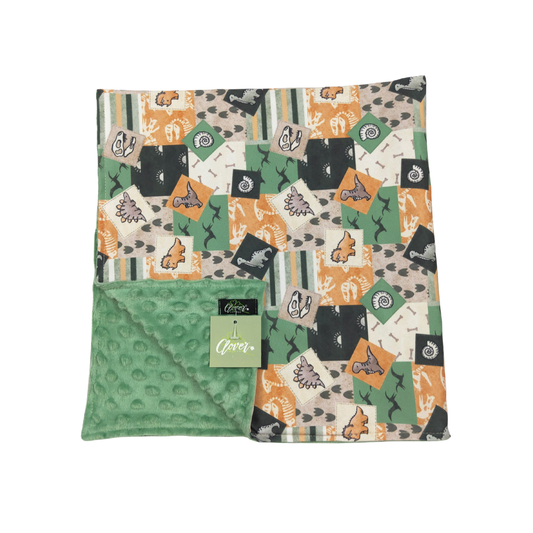 Jurassic Patchwork Blanket