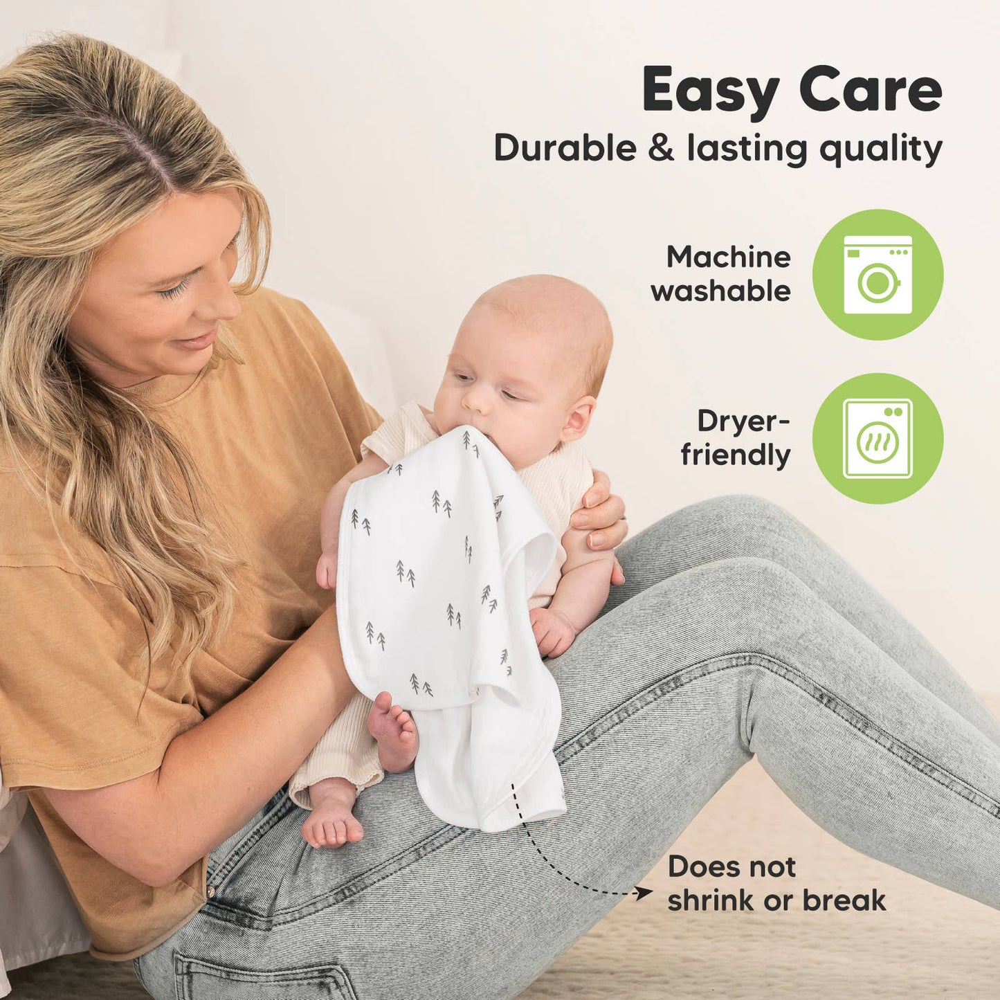 Nordic Softe Muslin Burp Cloths