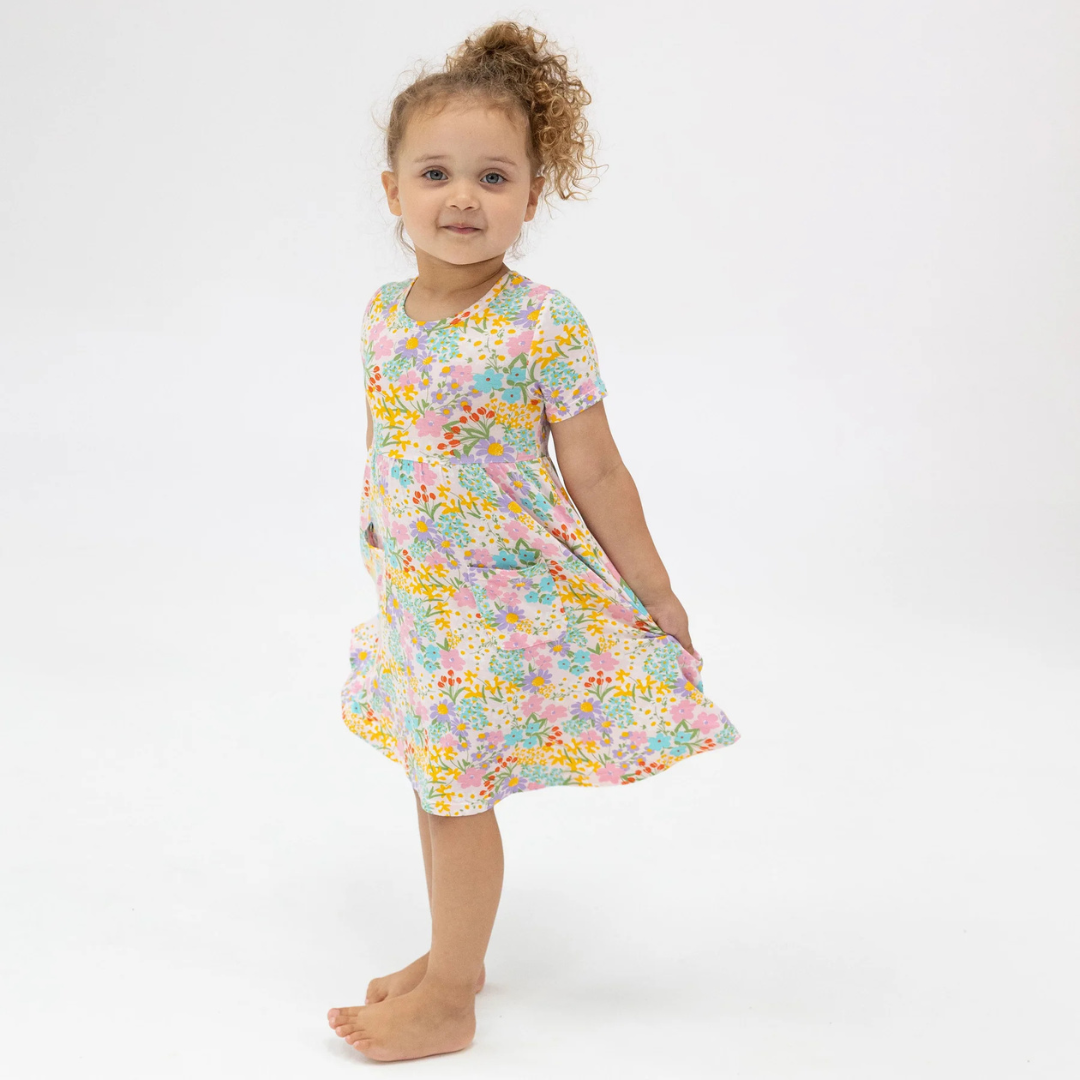 Amelia Floral Twirly Dress