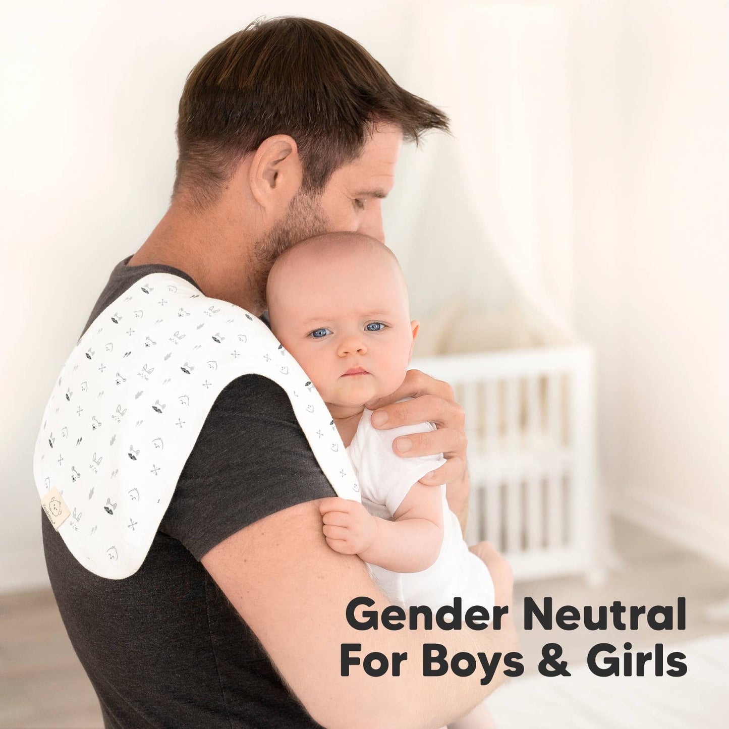 Nordic Softe Muslin Burp Cloths