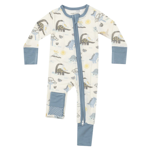 Baby Love Dinos Zipper Romper