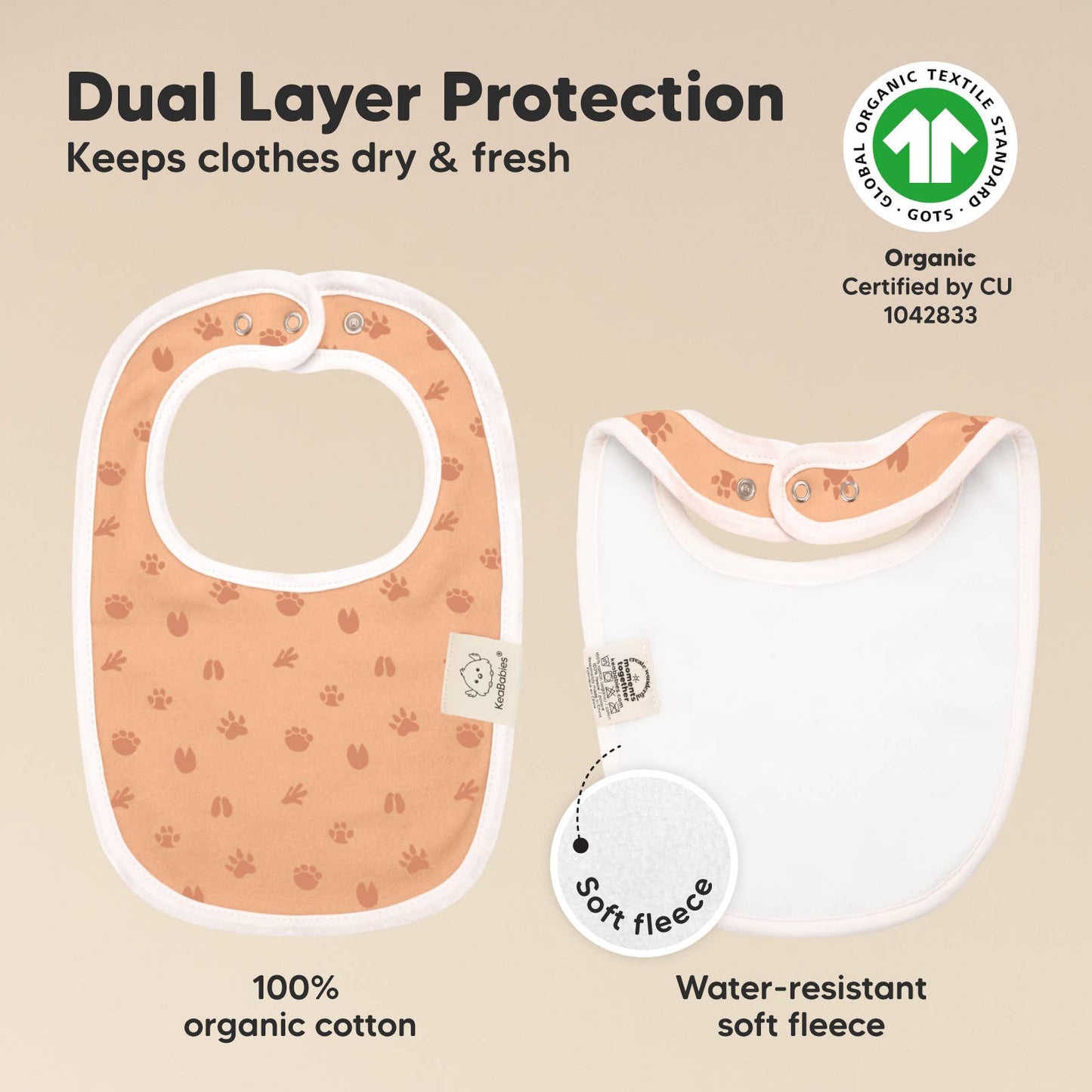 Wilderness Urban Drool Bibs