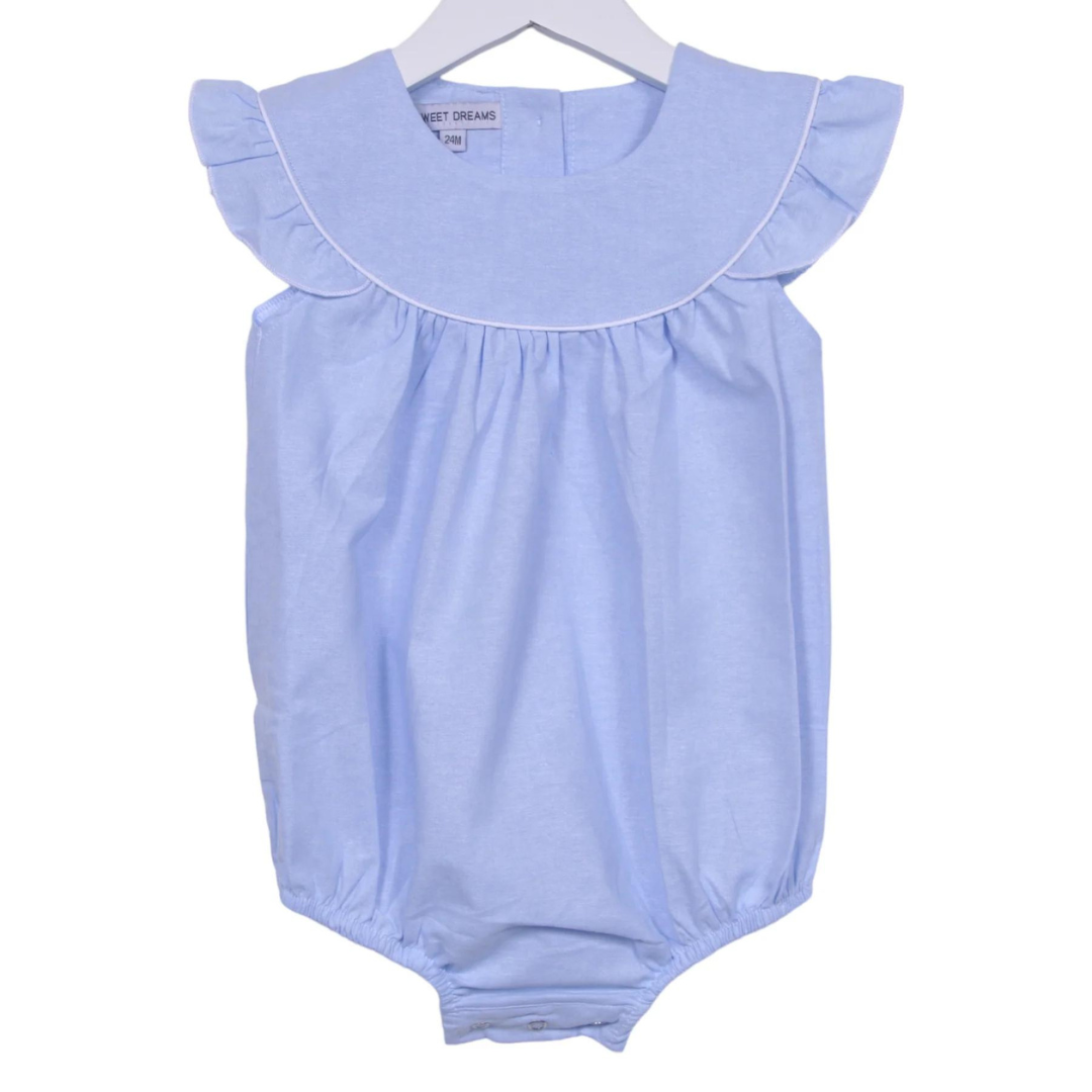 Blue Chambray Girl Bubble