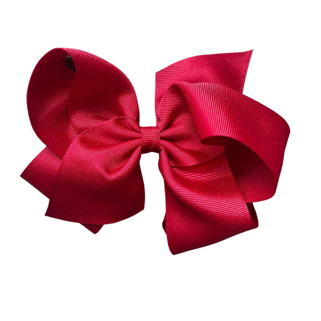 King Solid Grosgrain Wee Ones Bows