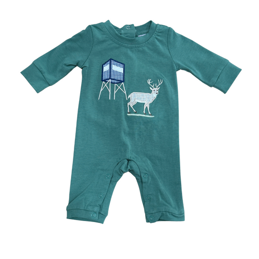 Deer Hunting Boys Romper